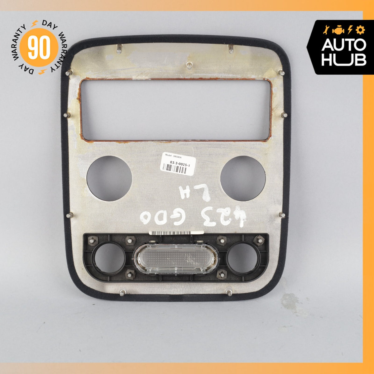 03-10 Bentley Continental GT Coupe Overhead Dome Light Trim Wood OEM 65k - photo 10