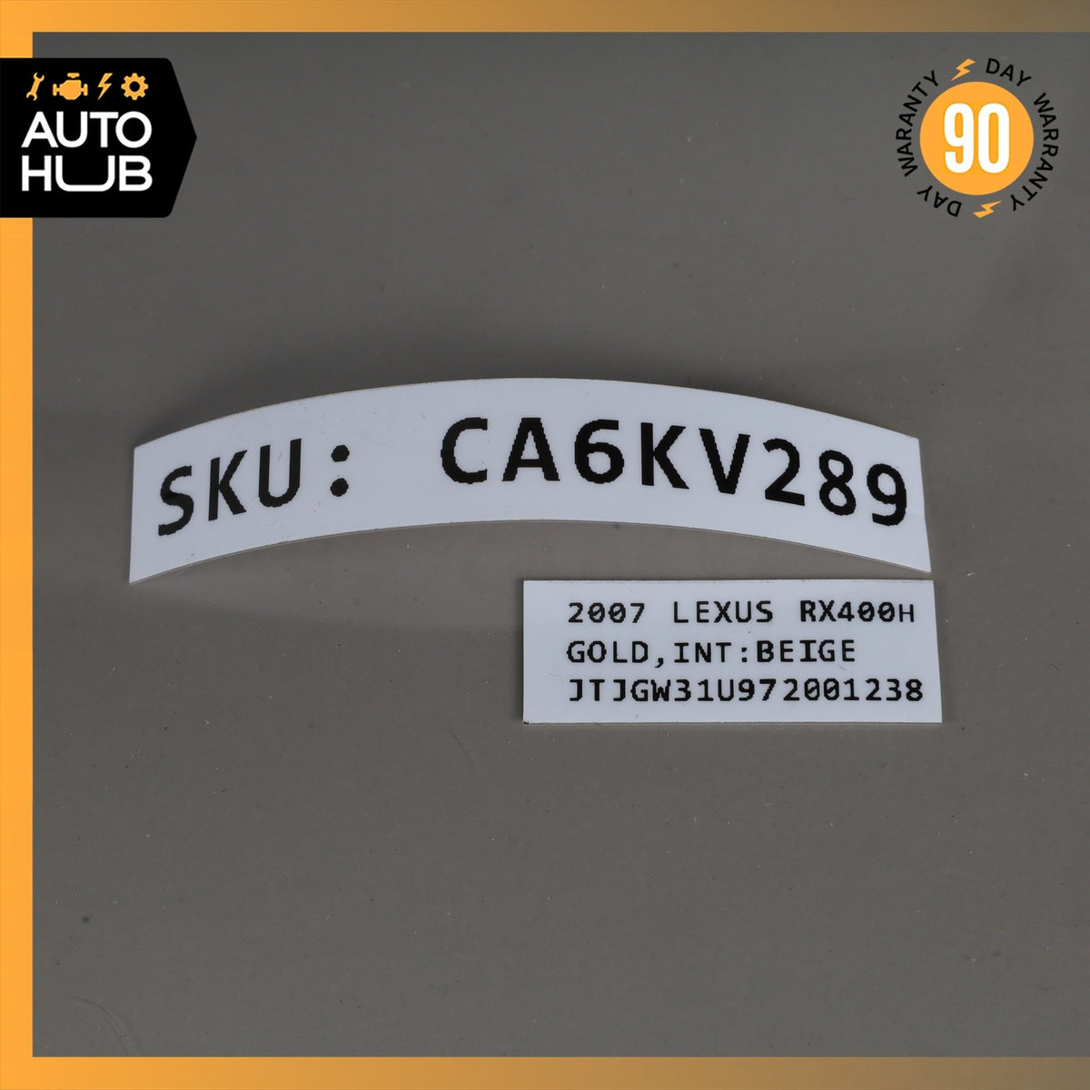 07-09 Lexus XU30 RX400H RX350 Front Left Side Window Regulator Switch Trim OEM - photo 8