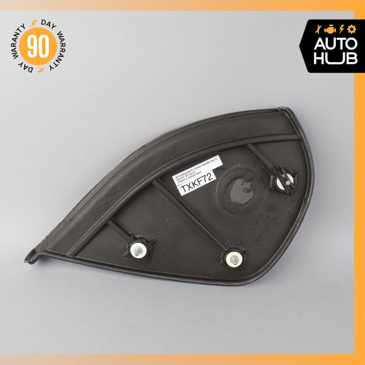 08-19 Maserati GranTurismo S M145 Dash Board Trim Panel Right Side Blue OEM - photo 5