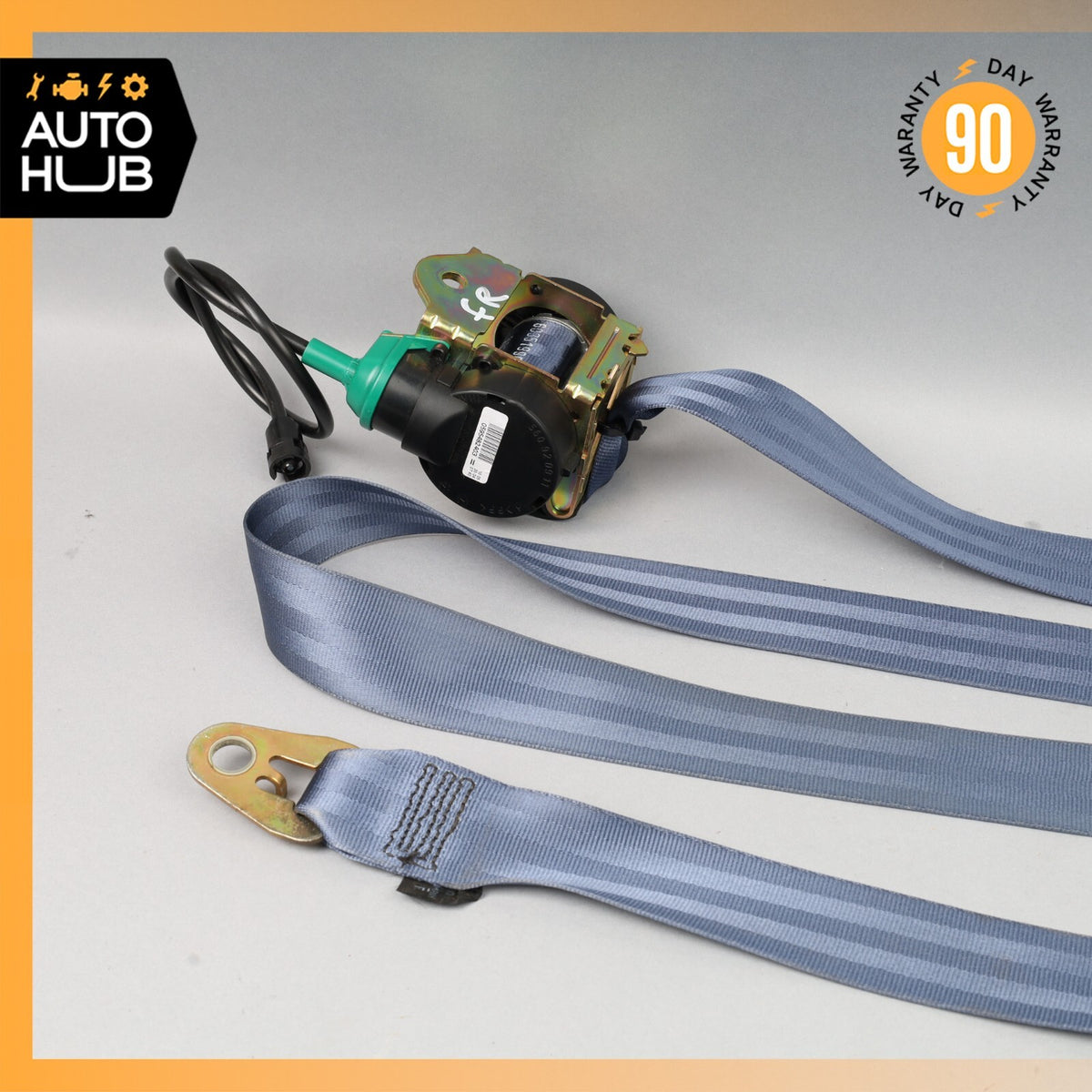 03-06 Bentley Continental GT Front Right Passenger Side Seat Belt OEM 36k - photo 12