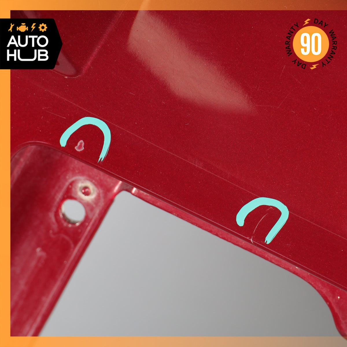 04-09 Cadillac XLR Quarter Panel Rear Left Driver Side Red 10355380 OEM - photo 8