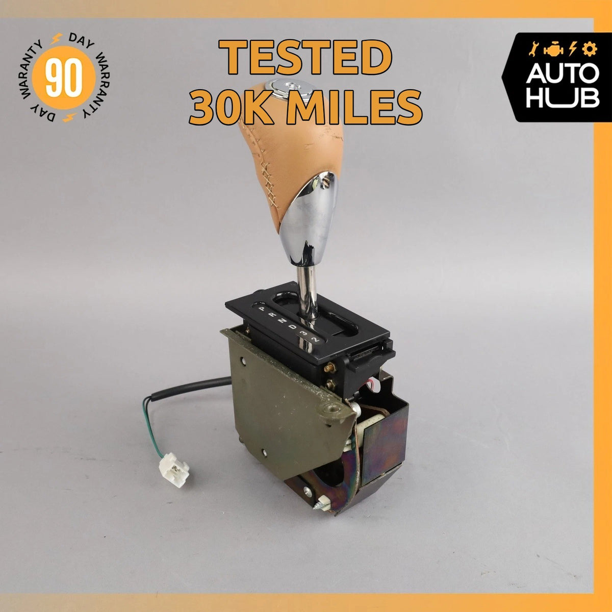99-04 Bentley Arnage Floor Shifter Gear Shift Selector Box Beige OEM 30k - photo 1