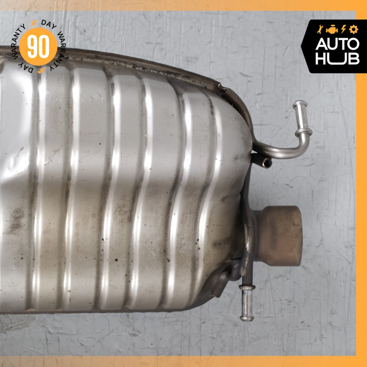 10-11 Mercedes W207 E550 Exhaust Muffler Mufflers Right and Left Set OEM - photo 10