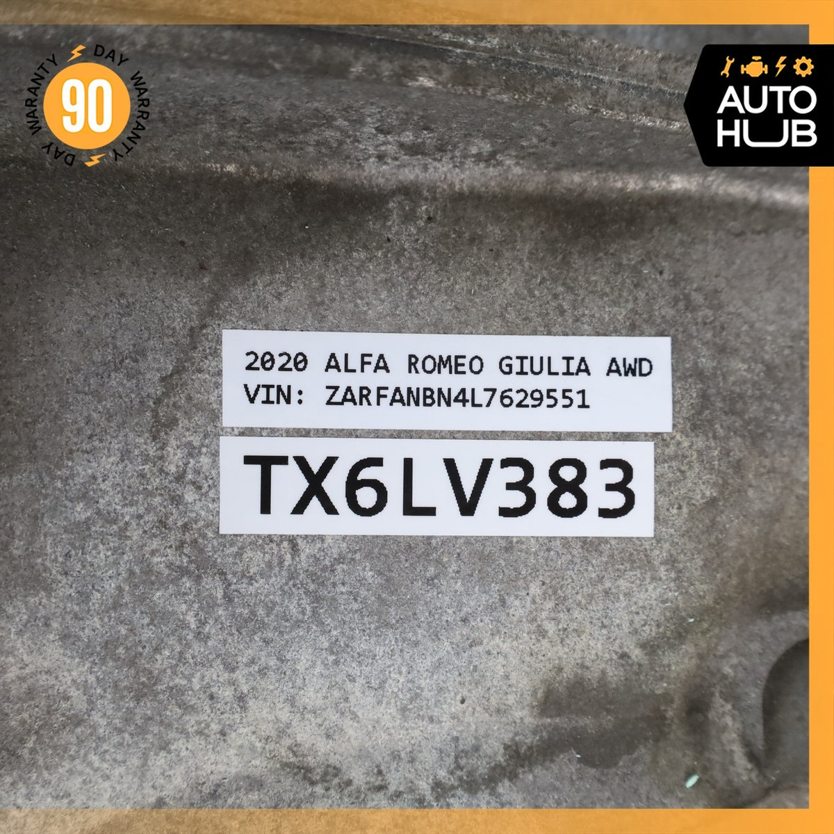 17-22 Alfa Romeo 952 Giulia Stelvio 2.0L AWD 8HP-50 Automatic Transmission OEM - photo 17