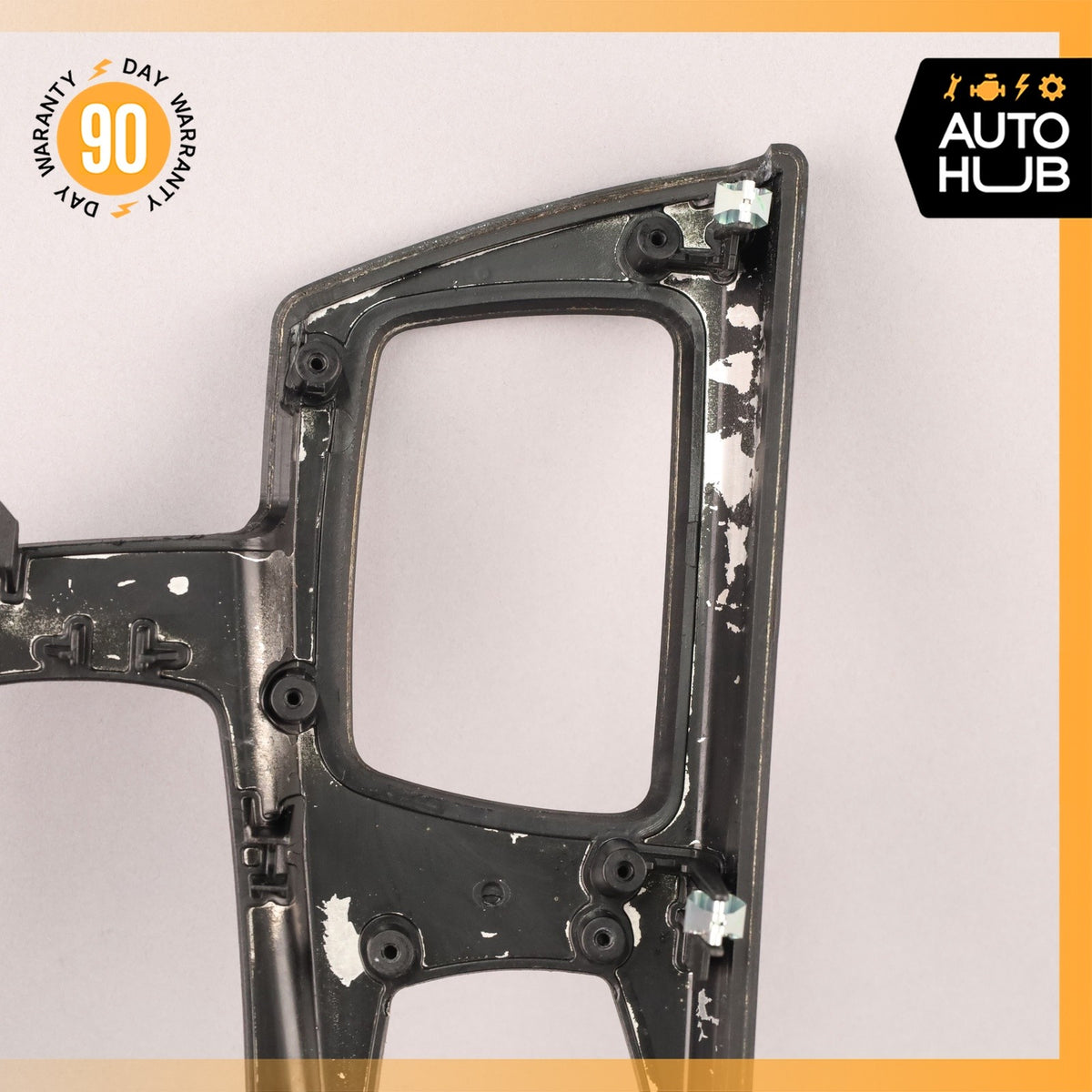 11-13 BMW F10 528i 535i Center Console Shifter Wood Trim Panel OEM - photo 15