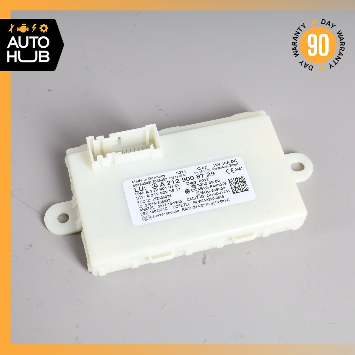 13-20 Mercedes X166 GL350 CLS400 SL550 E550 Keyless Go Entry Control Module OEM - photo 2