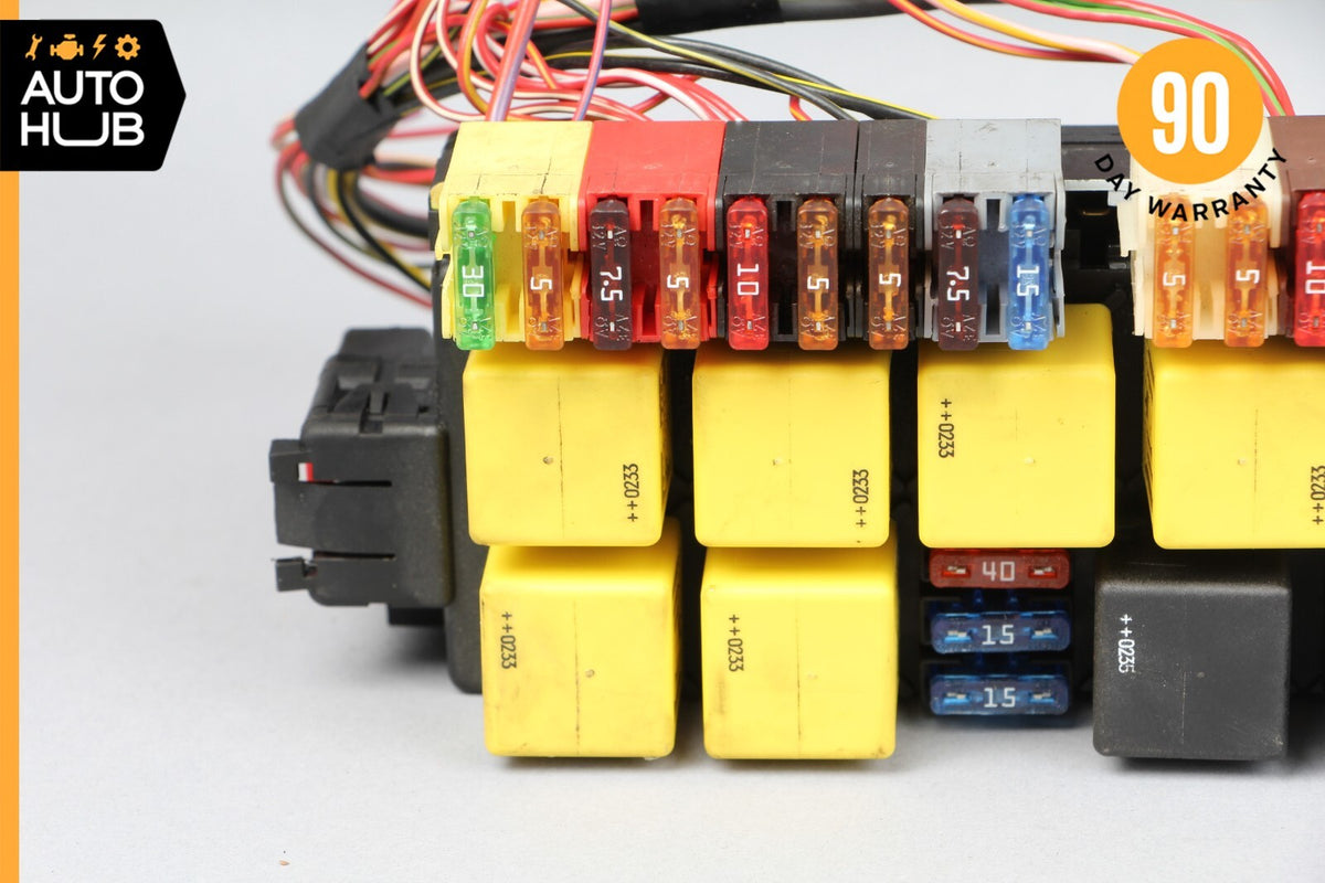 03-12 Mercedes R230 SL500 SL55 Front Left SAM Fuse Box Control Module OEM - photo 3