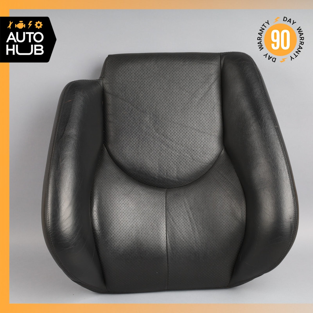 96-02 Mercedes R129 SL320 SL500 Right Side Top Upper Seat Cushion Black OEM - photo 1