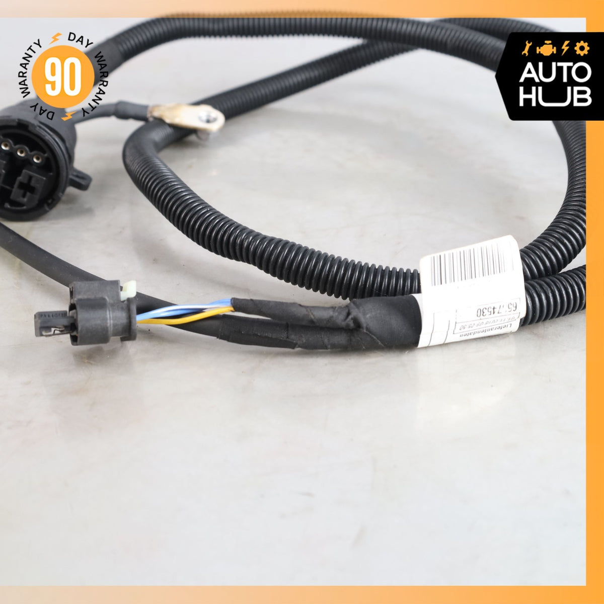18-20 Mercedes W222 S450 4Matic Starter Alternator Cable Harness 2225406814 OEM - photo 5