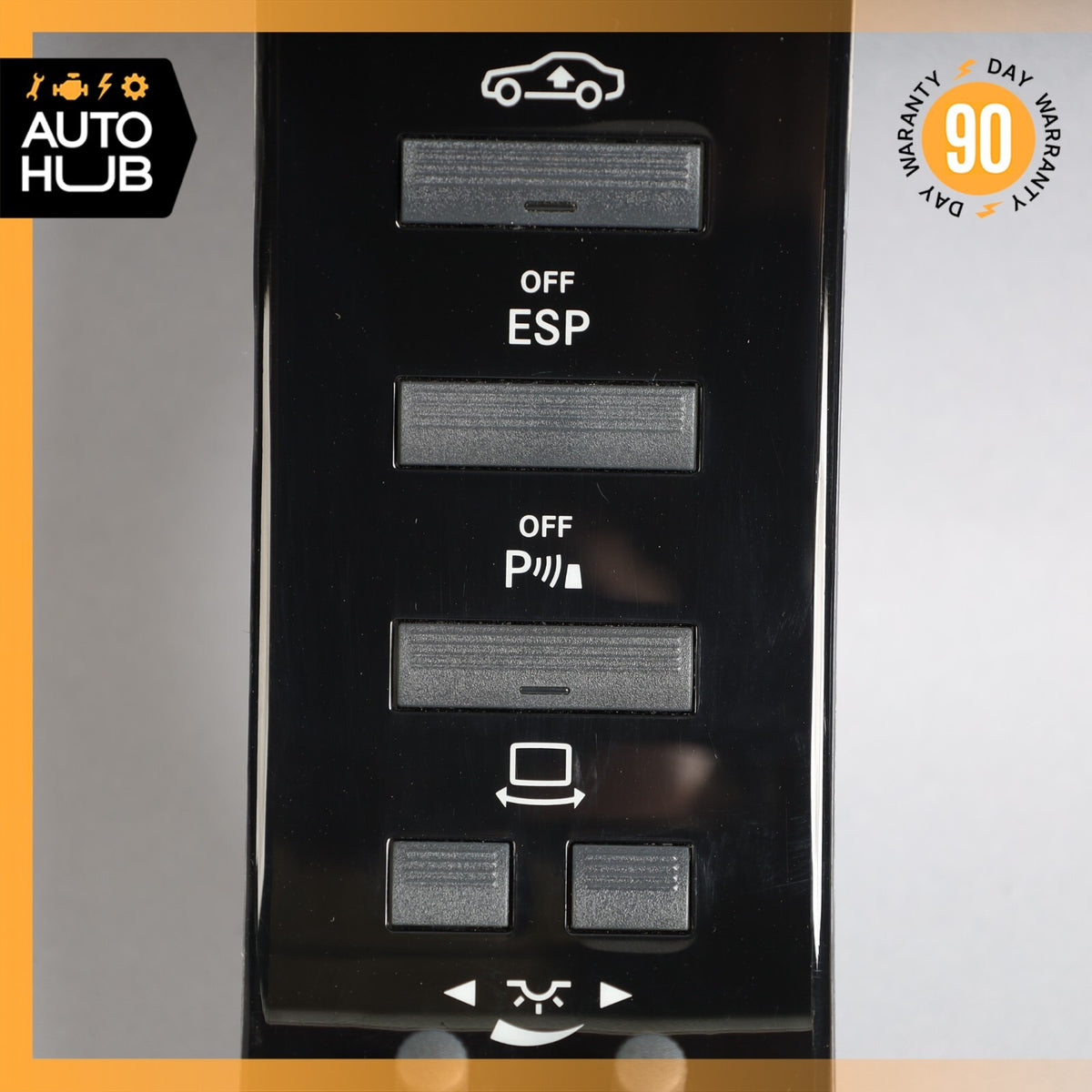 07-13 Mercedes W221 S550 CL550 Dashboard Dash Control Switch Panel 2218211251 - photo 3