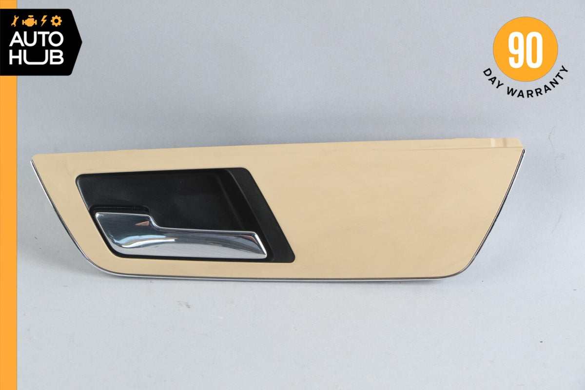 10-13 Mercedes W221 S550 S450 Rear Left Side Interior Door Handle Beige OEM - photo 1