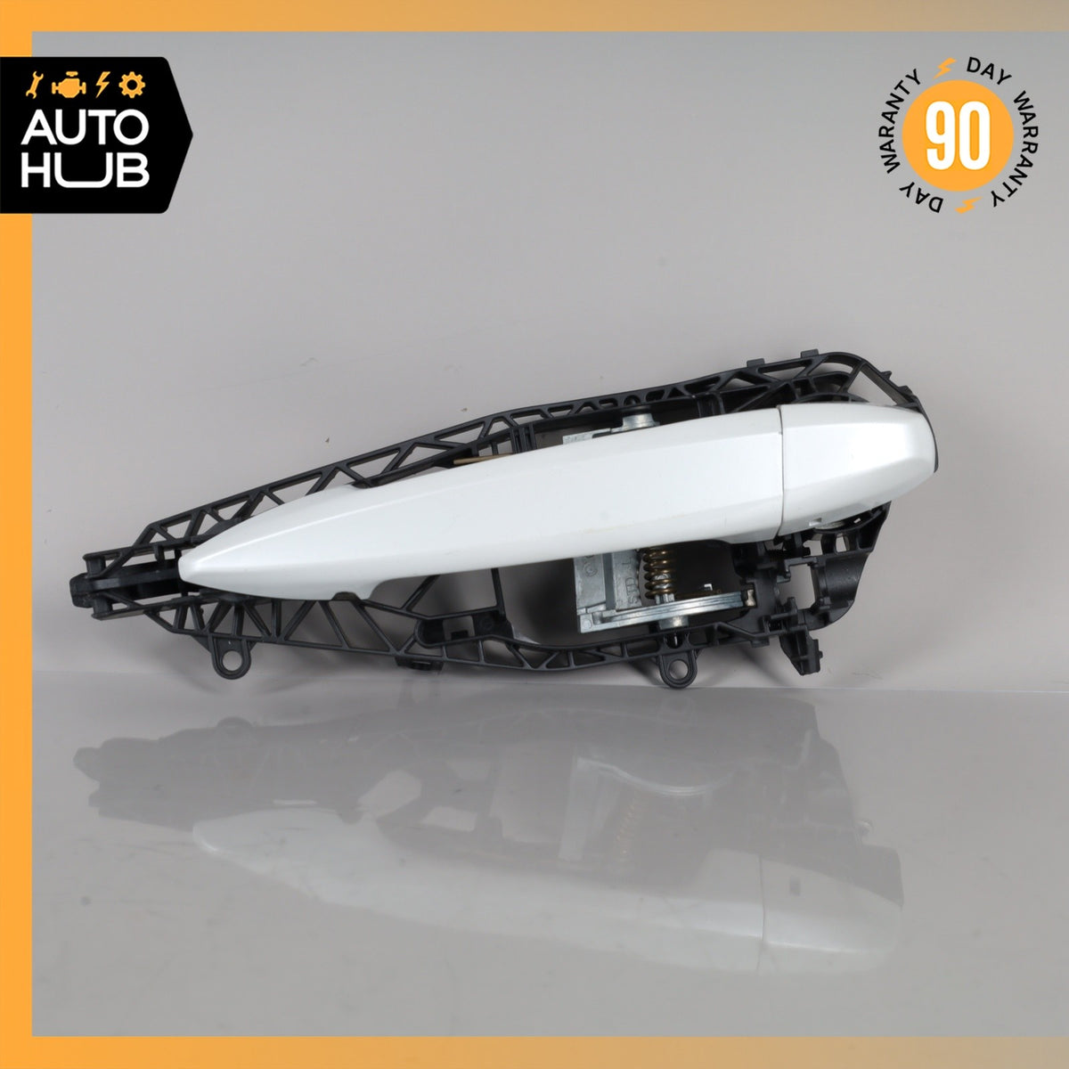 14-18 BMW F15 X5 Front Left Driver Side Exterior Door Handle White OEM - photo 1