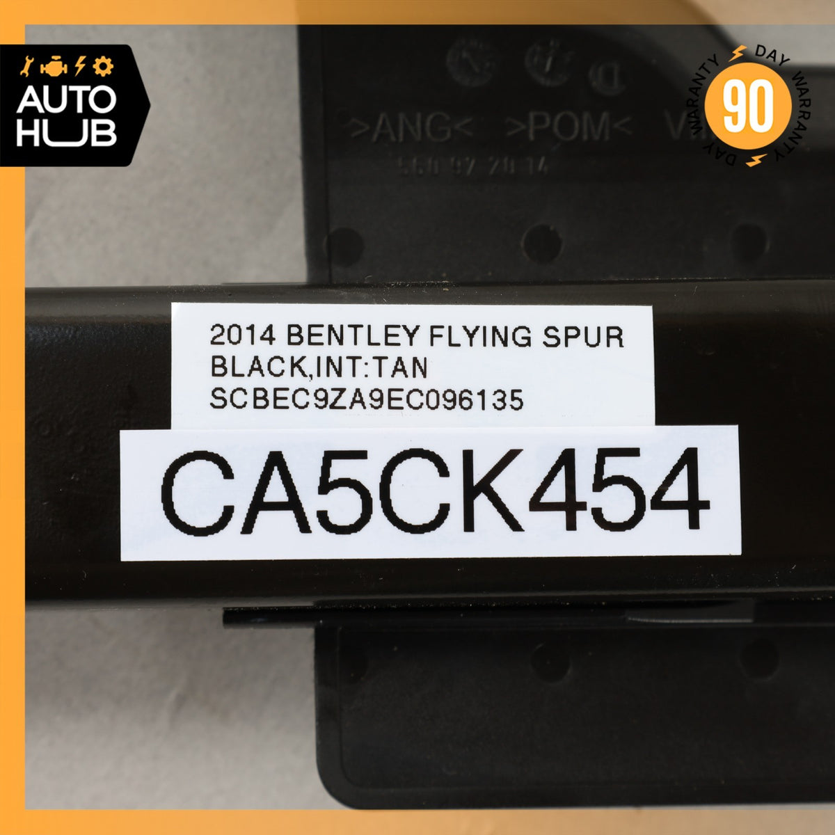 14-18 Bentley Continental Flying Spur Front Right Seat Belt Adjuster OEM 40k - photo 12