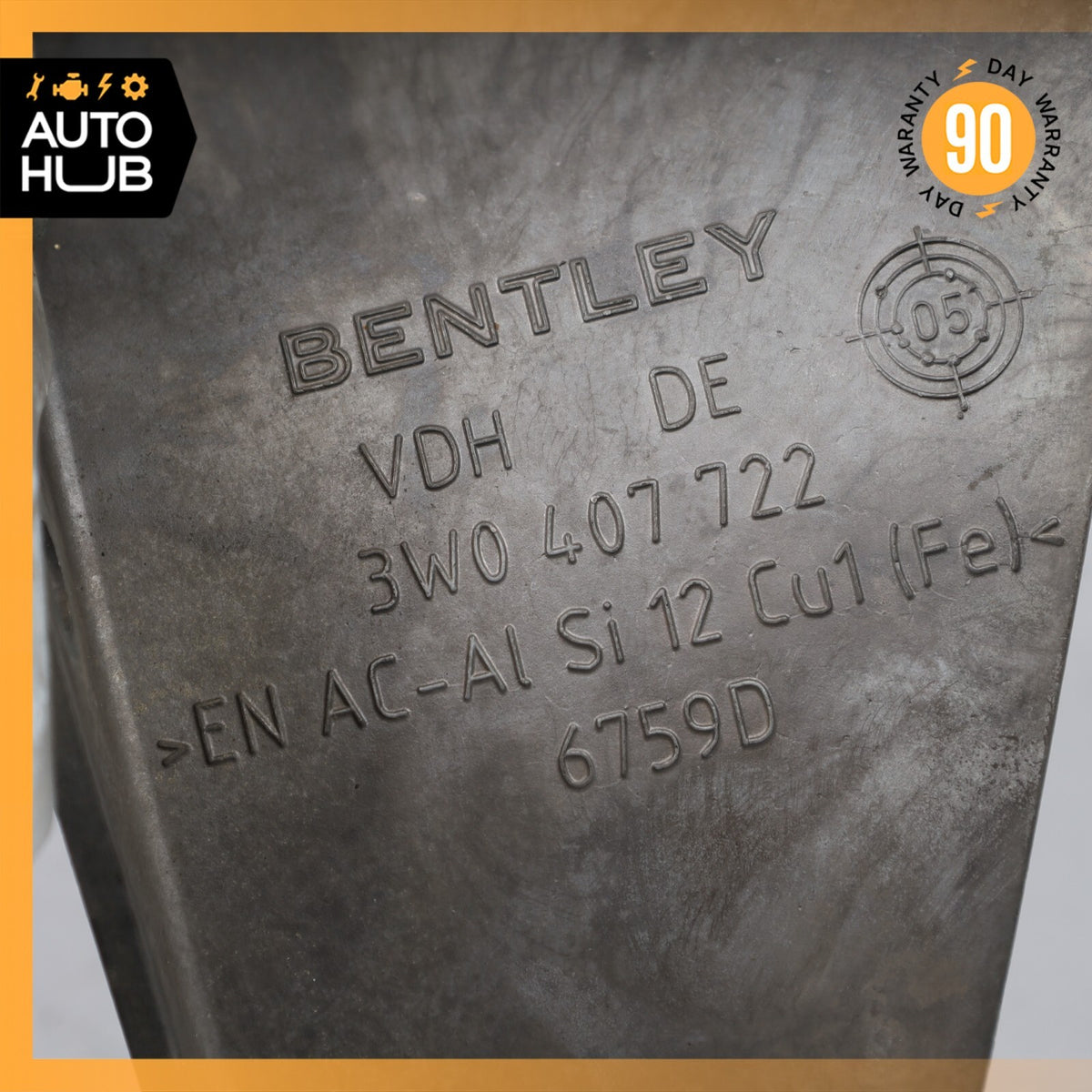 03-18 Bentley Continental GT GTC Front Right Turbocharger Heat Shield Plate OEM - photo 11