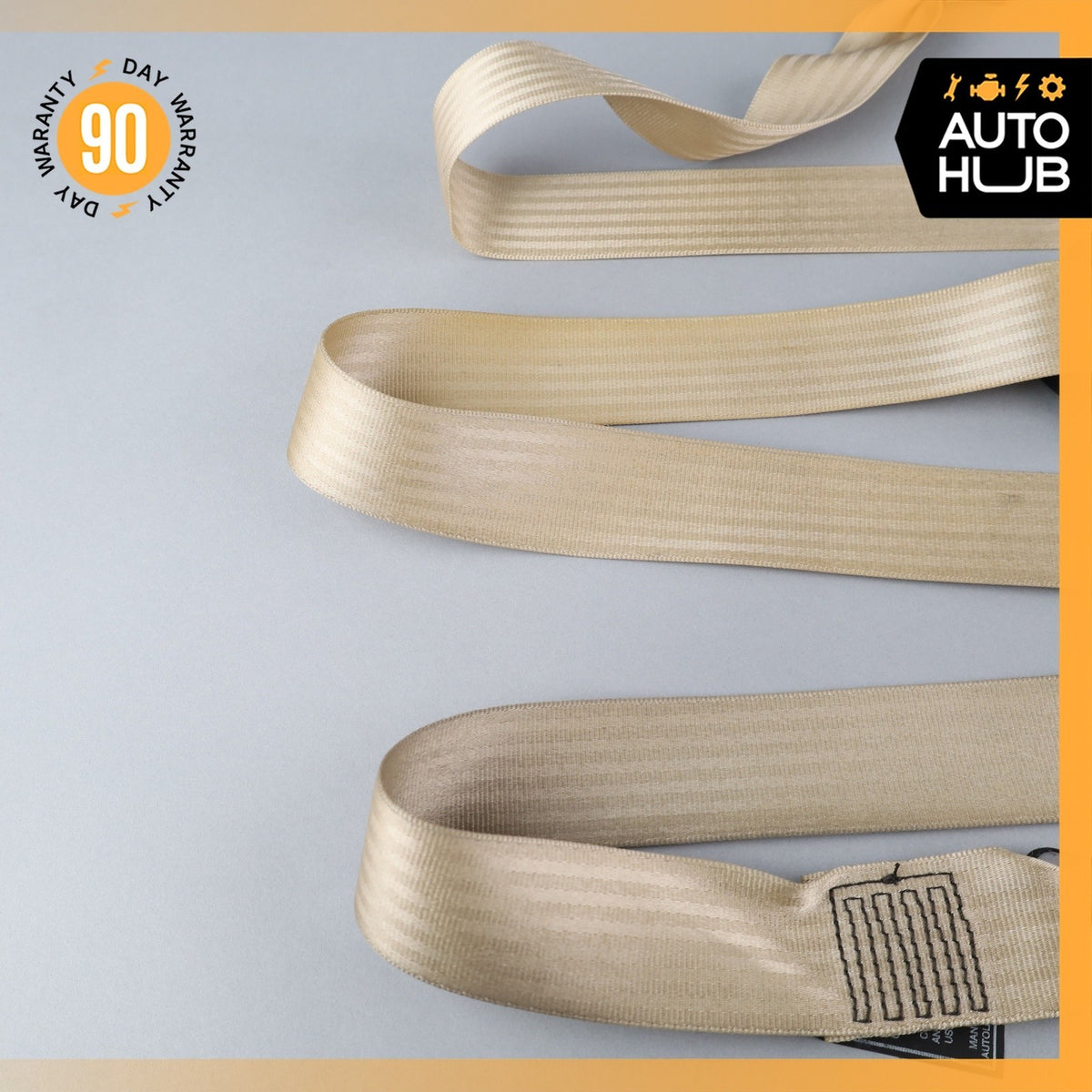 99-04 Bentley Arnage / RR Seraph Front Left Side Seat Belt Retractor Beige OEM - photo 3