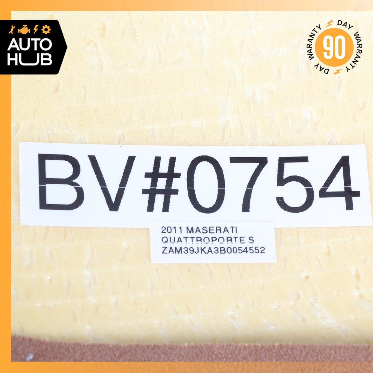 09-13 Maserati Quattroporte S M139 Rear Left Side Seat Side Bolster OEM 61k - photo 12