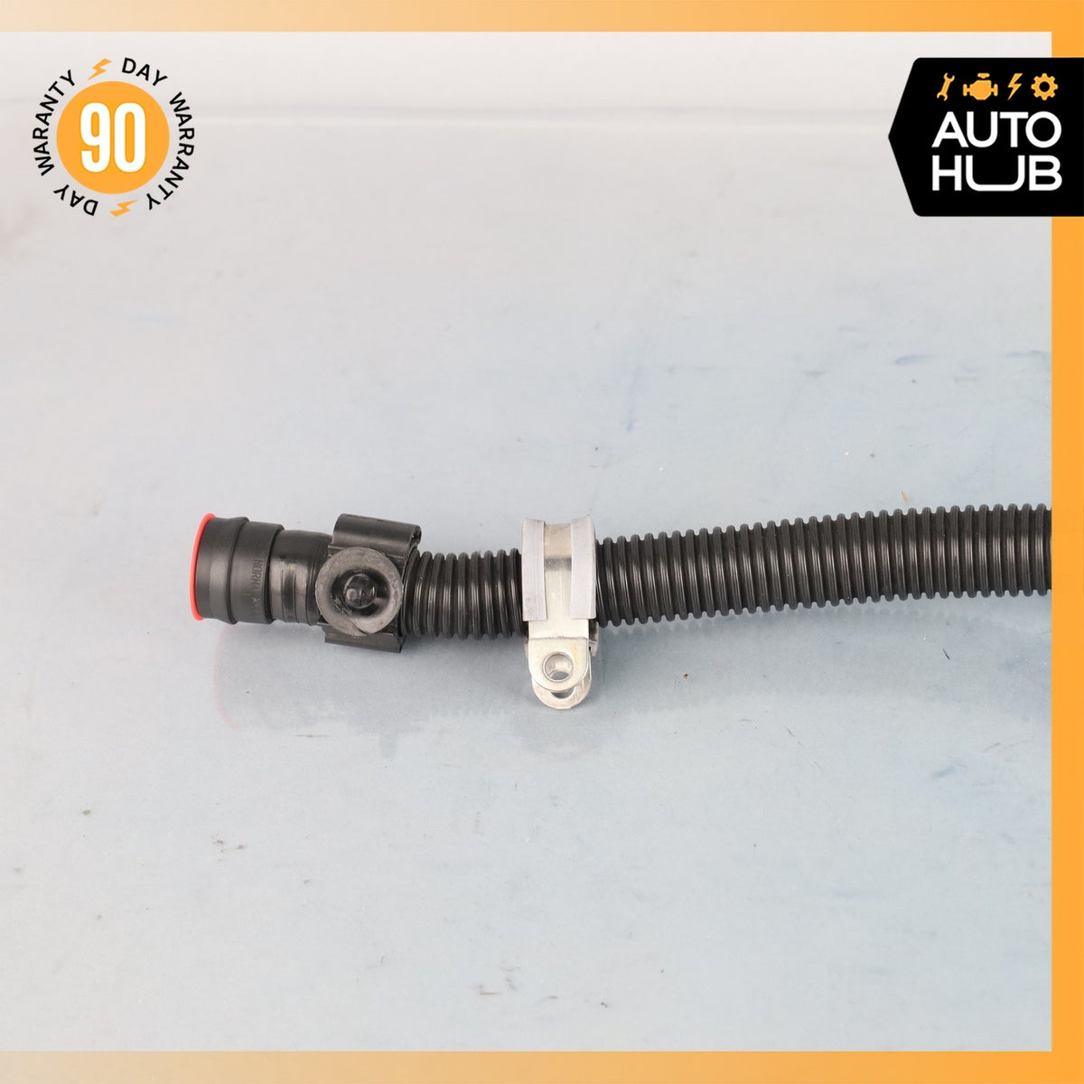 Bentley Continental GTC 6.0L W12 Secondary Air Smog Pump Hose Pipe 07C906051 OEM - photo 2
