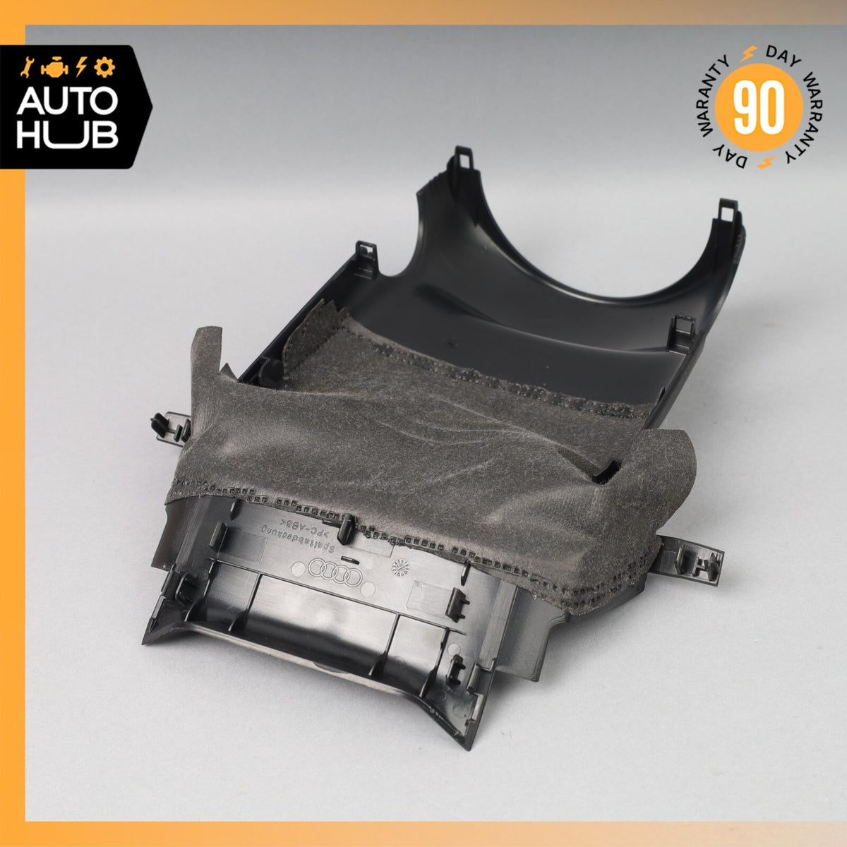 2018 Audi 8S TT Steering Column Lower Cover Panel Trim Black OEM 54k - photo 5