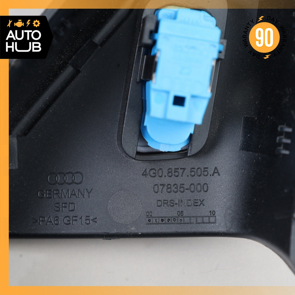 Audi C7 S6 Front Left Lane Change Assist Camera Switch w/ Trim 4G0857505A OEM - photo 8