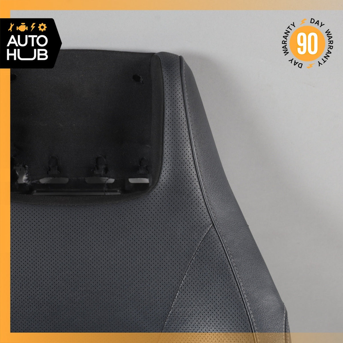 10-17 Mercedes W207 E350 E550 Front Right Side Seat Cushion Upper Black OEM - photo 2