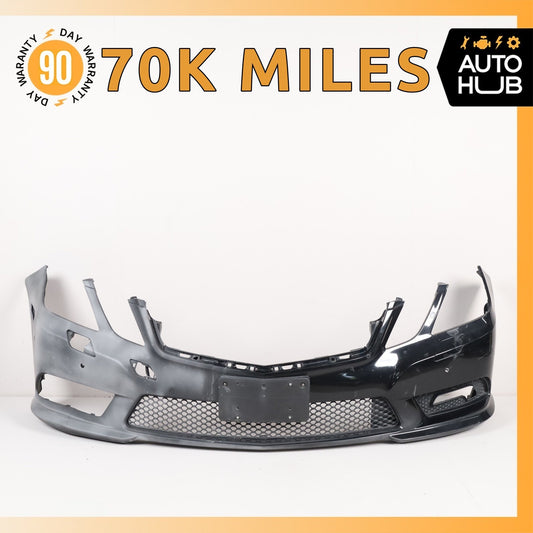 10-13 Mercedes W212 E350 E400 E550 Sport AMG Sedan Front Bumper Cover OEM - photo 1