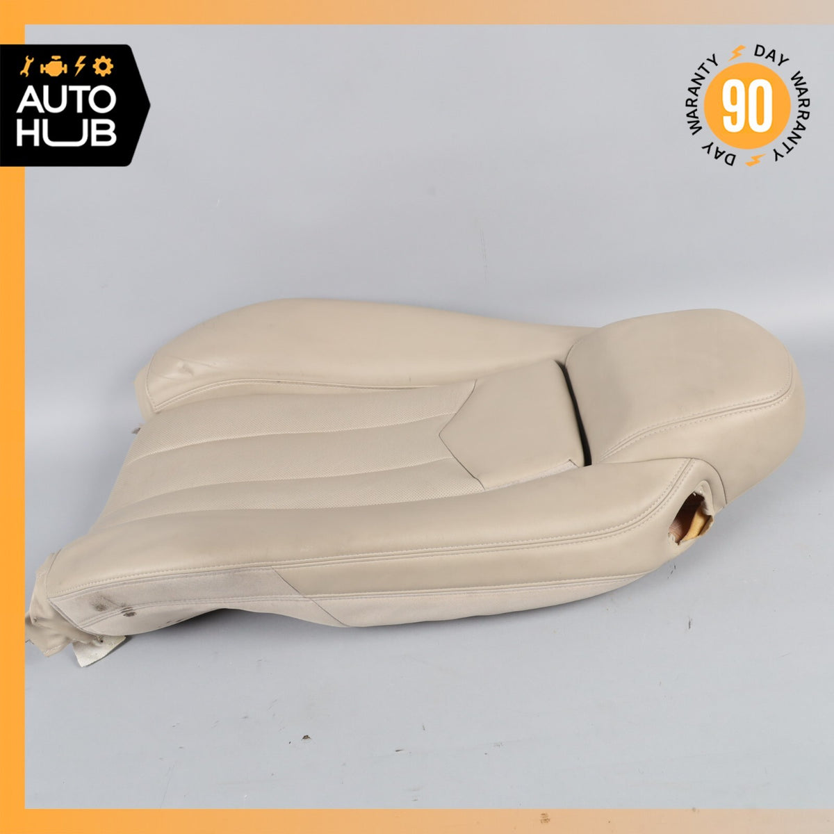 04-06 Cadillac XLR Right Passenger Side Top Upper Seat Cushion Beige OEM - photo 10