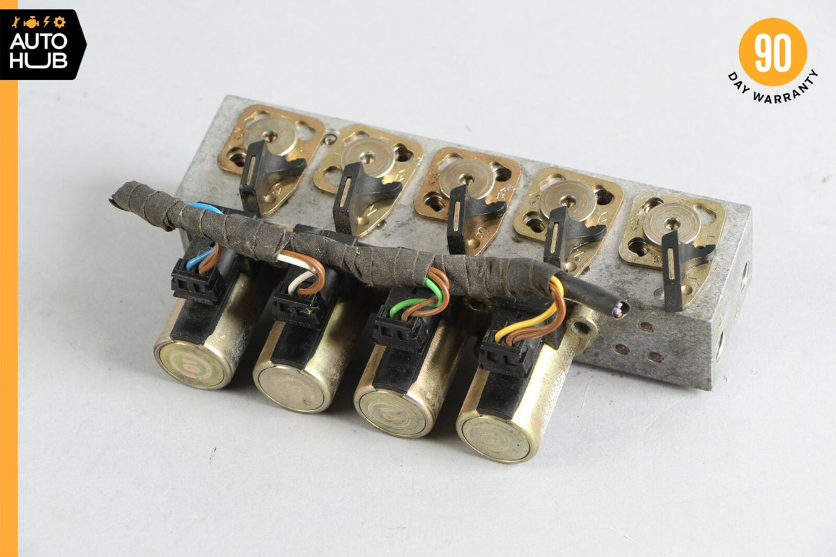 90-02 Mercedes R129 300SL SL600 Right Top Hydraulic Valve Block Solenoid OEM - photo 7