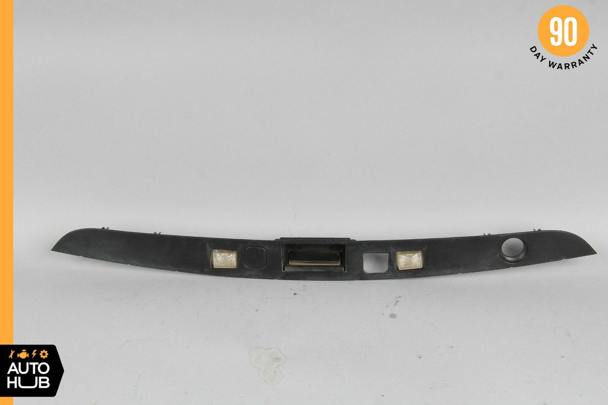 07-13 Mercedes W221 S400 S550 S600 Trunk Lid Lock Cover Trim 2217580108 OEM - photo 1