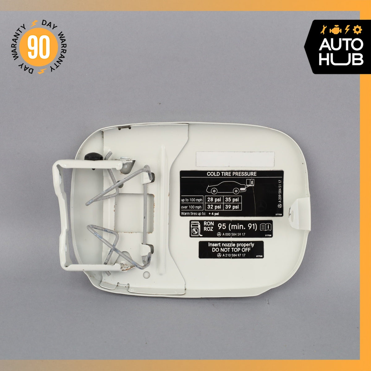 03-09 Mercedes W209 CLK350 CLK320 Convertible Fuel Gas Tank Filler Door Lid OEM - photo 7