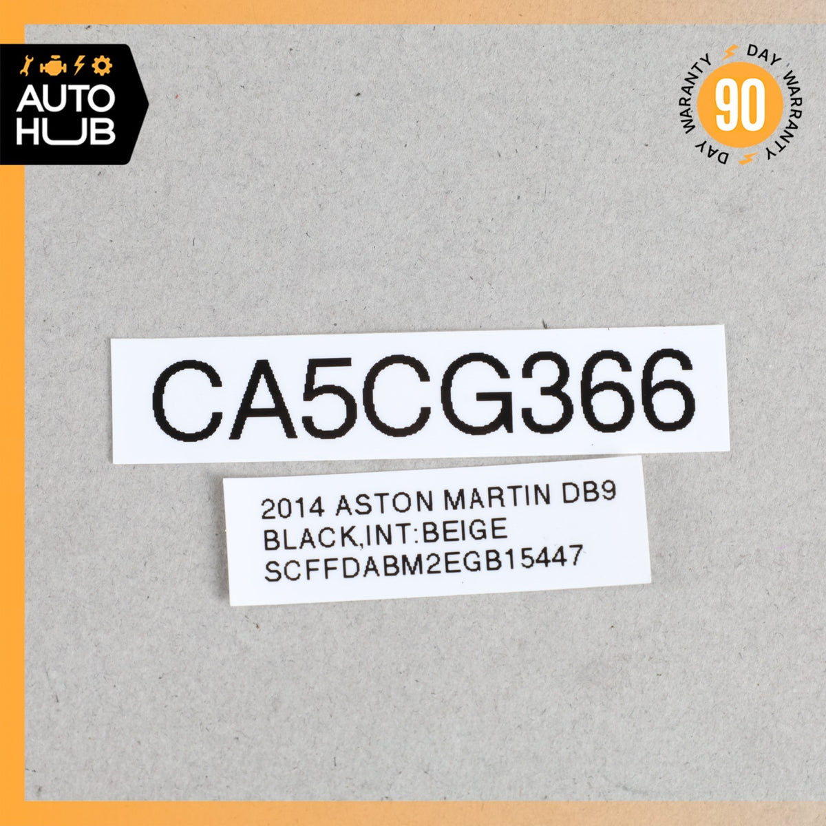 Aston Martin DB9 DBS Volante Bang & Olufsen Rear Right Door Speaker Set OEM 22k - photo 11