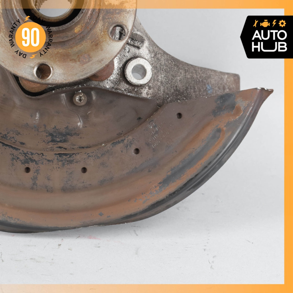03-13 Bentley Continental GT Rear Left Driver Side Spindle Knuckle Hub OEM - photo 6