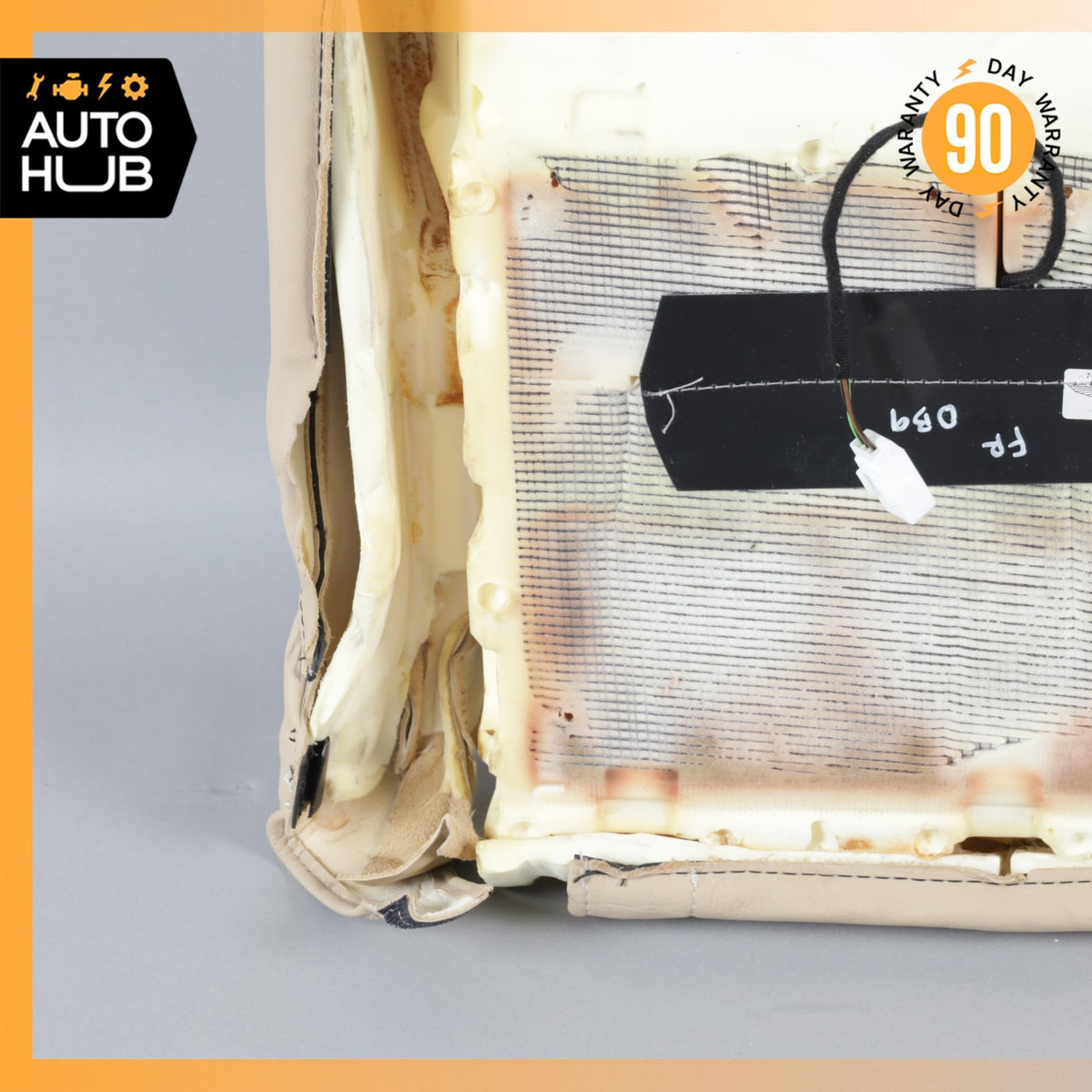 13-15 Aston Martin DB9 Front Right Side Bottom Lower Seat Cushion Beige OEM 22k - photo 16