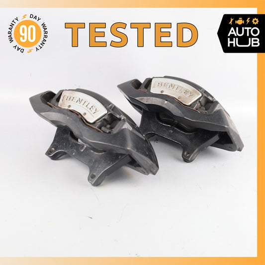 03-13 Bentley Continental Flying Spur Front Brake Calipers Left & Right Set OEM - photo 1