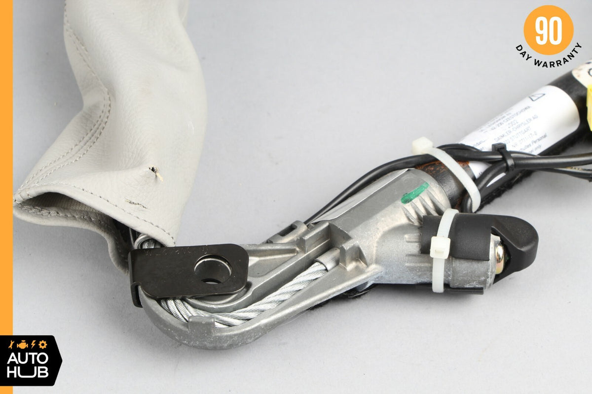 03-06 Mercedes W220 S55 AMG S500 Seat Belt Buckle Seatbelt Front Right Gray OEM - photo 8