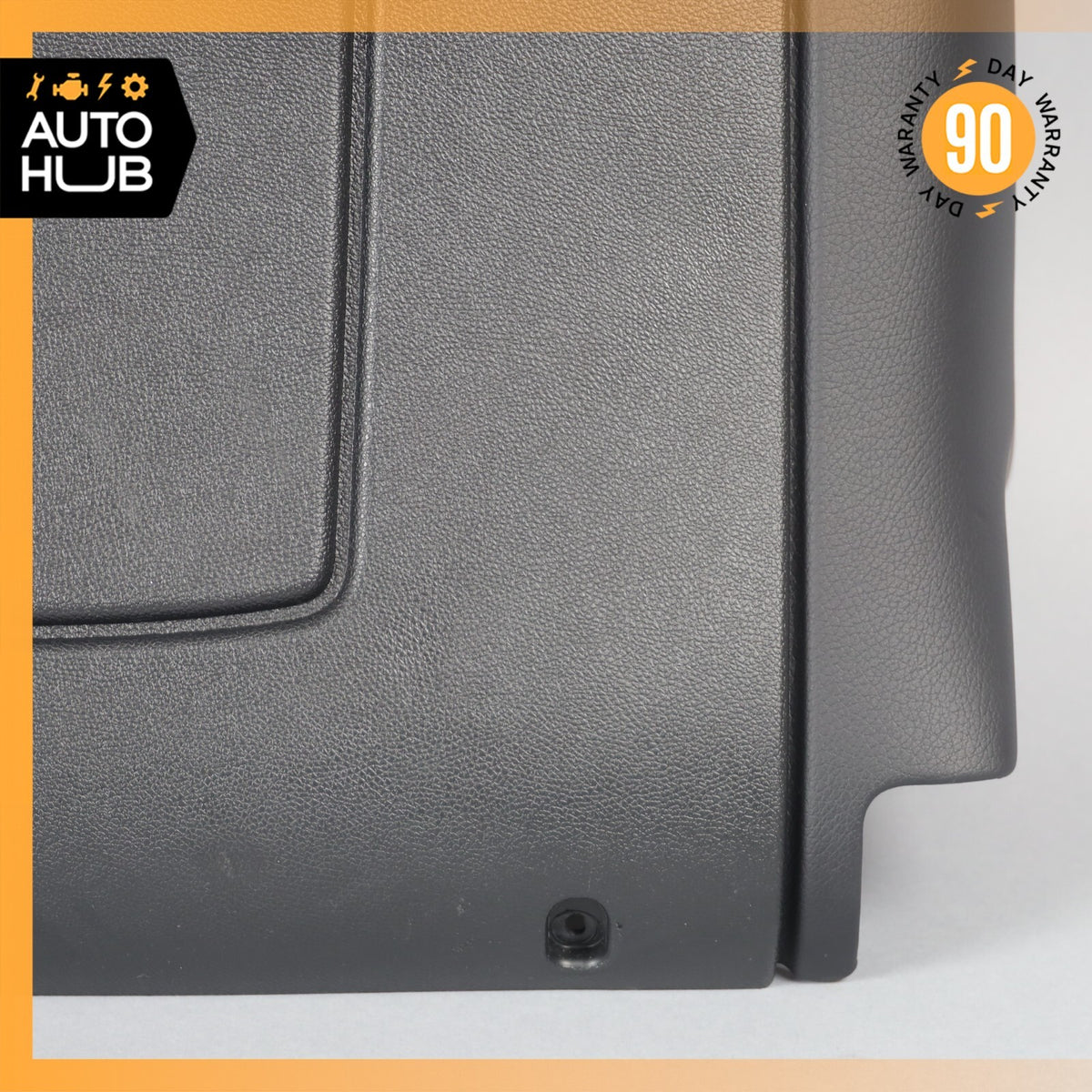 10-17 Mercedes W207 E350 C250 Back Panel Seat Cover Left Driver Side Black OEM - photo 7