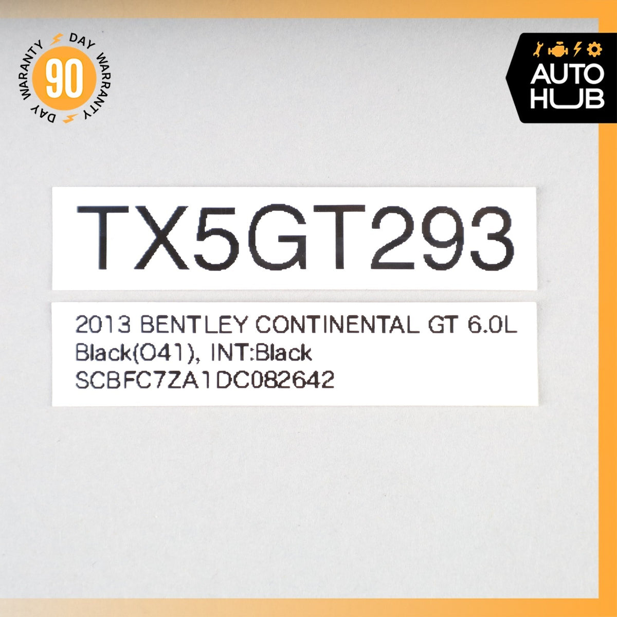 03-21 Bentley Continental GT Engine Throttle Body 07C133062C OEM - photo 12
