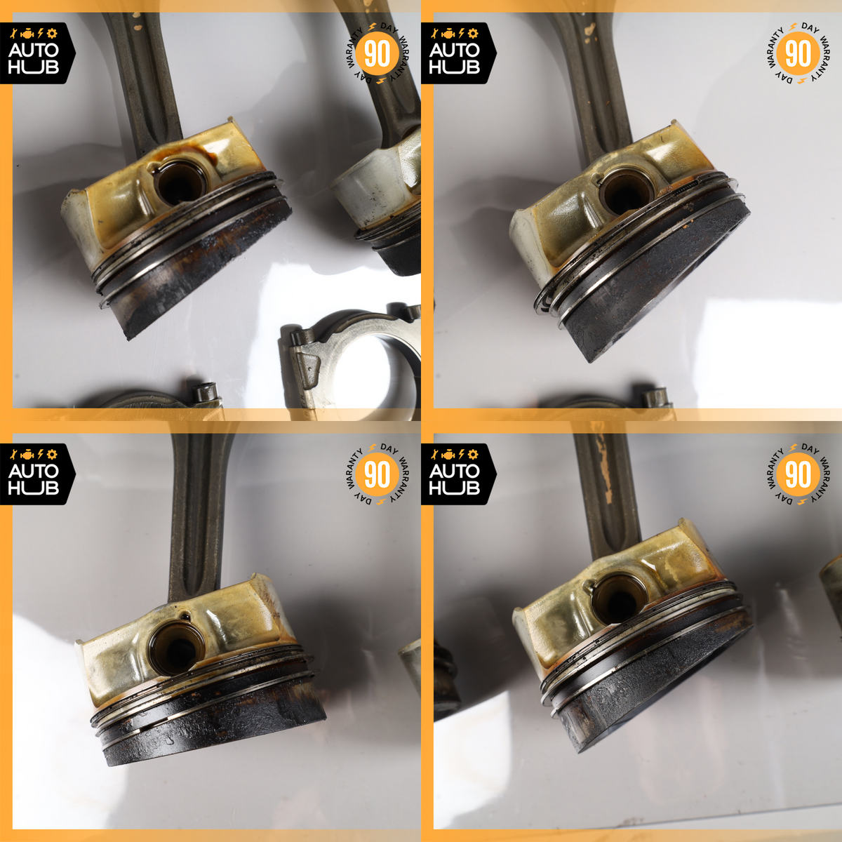 03-13 Bentley Continental GTC GT 6.0L Engine Motor Piston Connecting Rod Set 40k - photo 12