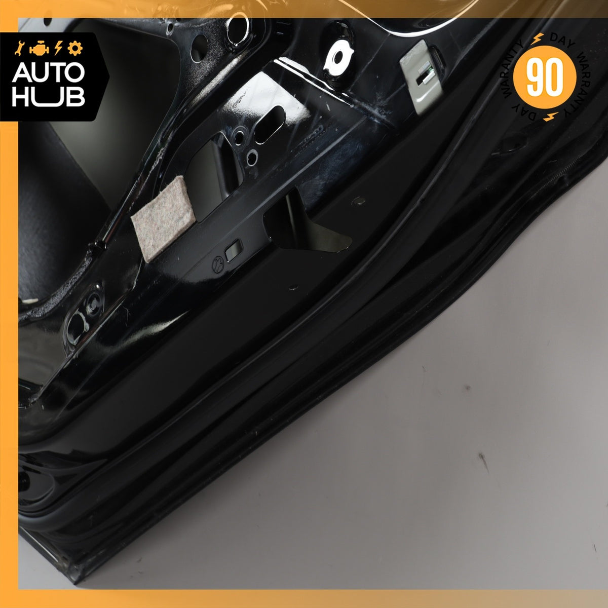 12-18 BMW F30 320i M3 Rear Right Passenger Side Door Shell Black OEM - photo 22
