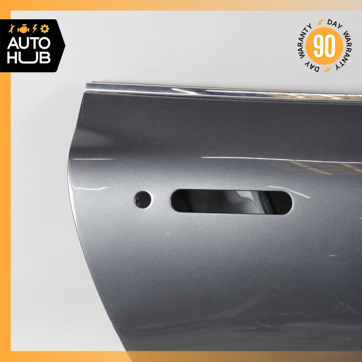 05-12 Aston Martin DB9 DBS Right Passenger  Door Shell Frame Panel Silver OEM - photo 5