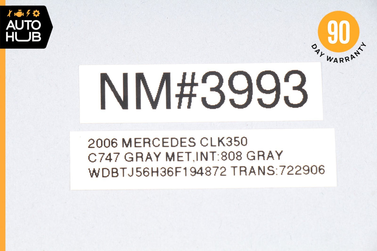 03-09 Mercedes W209 CLK350 CLK320 Window Regulator Switch Rear Left or Right OEM - photo 12
