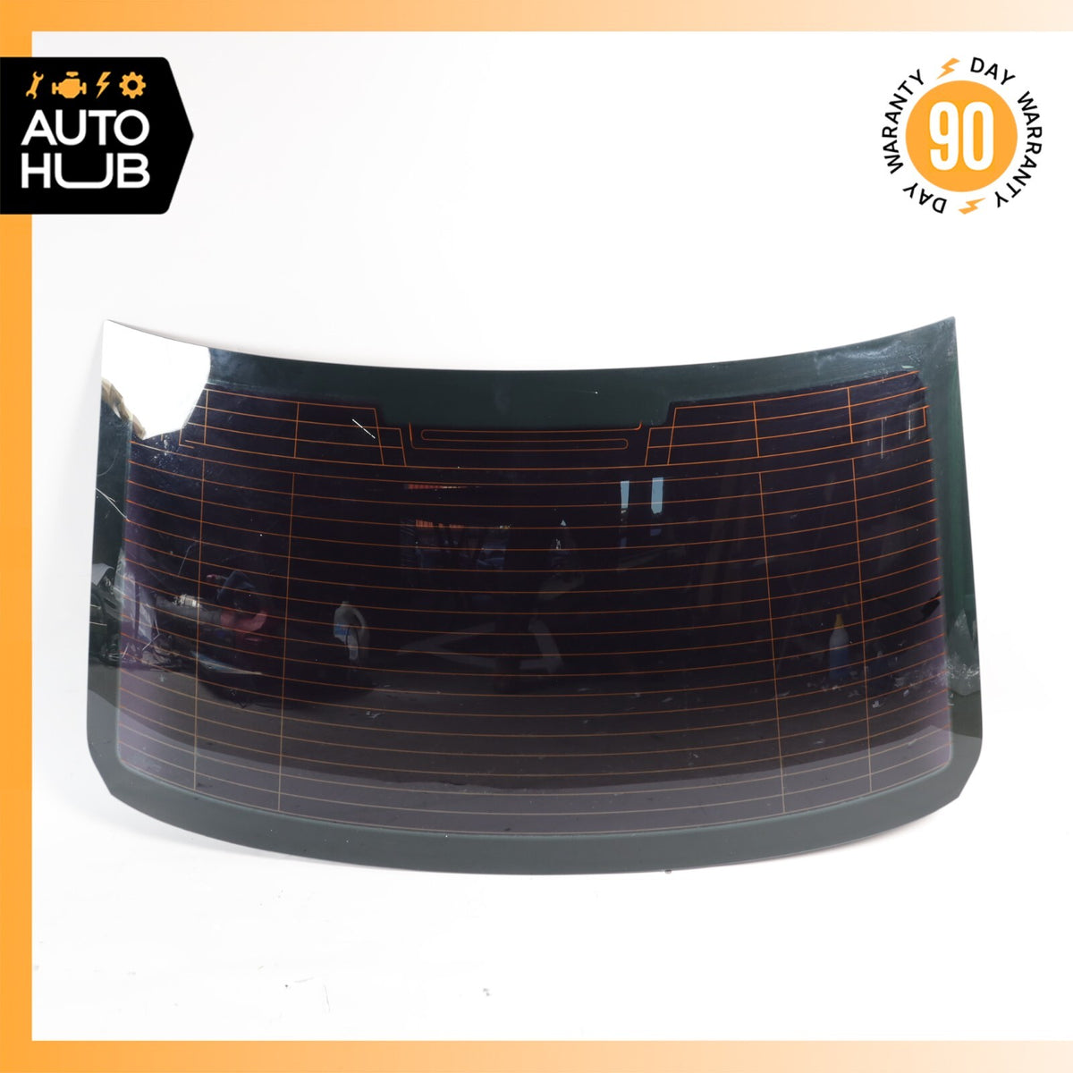 17-19 Audi B9 A4 Sedan Rear Windshield Window Glass OEM 56k - photo 2