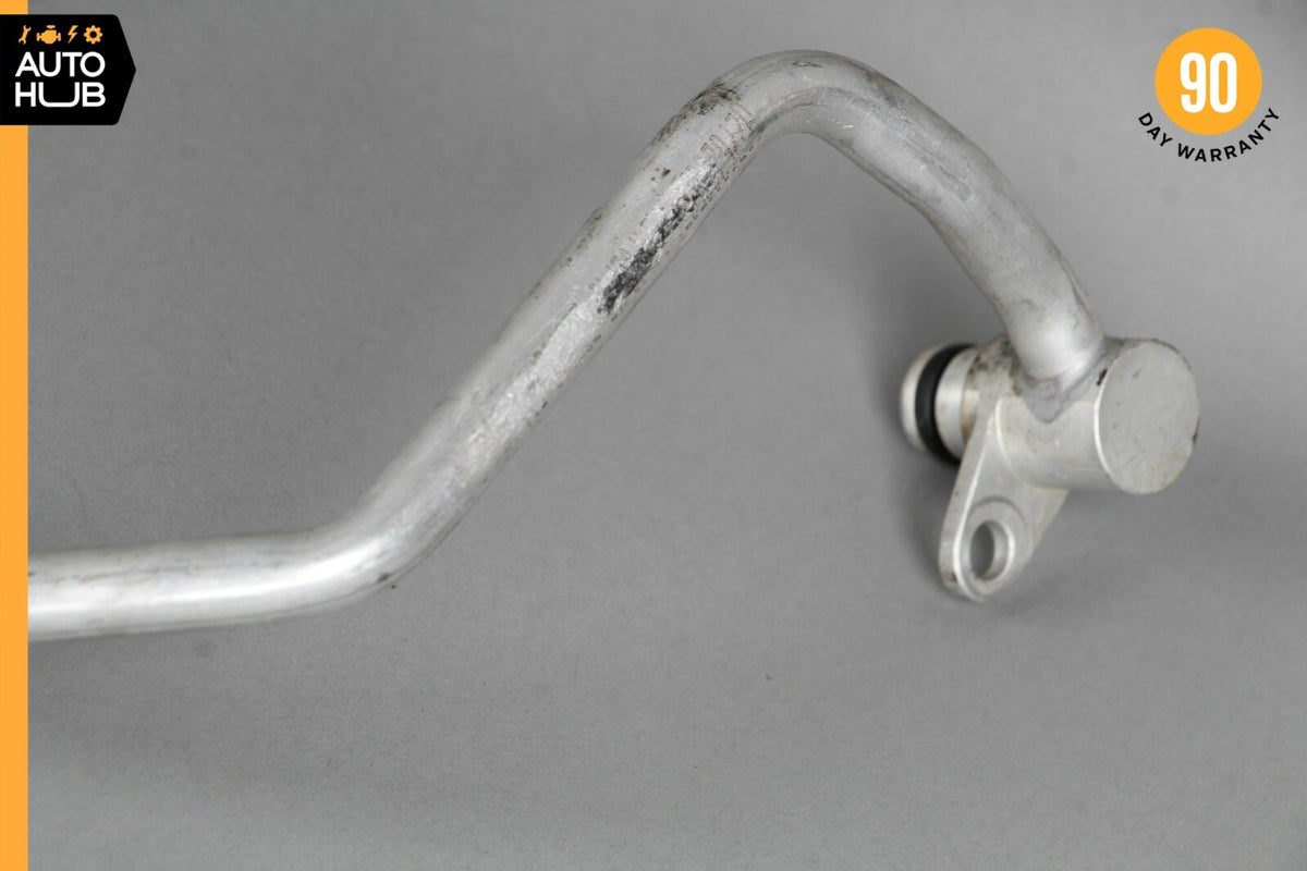 Mercedes W212 E400 C43 AMG Left Side Turbocharger Coolant Feed Hose Pipe OEM - photo 8