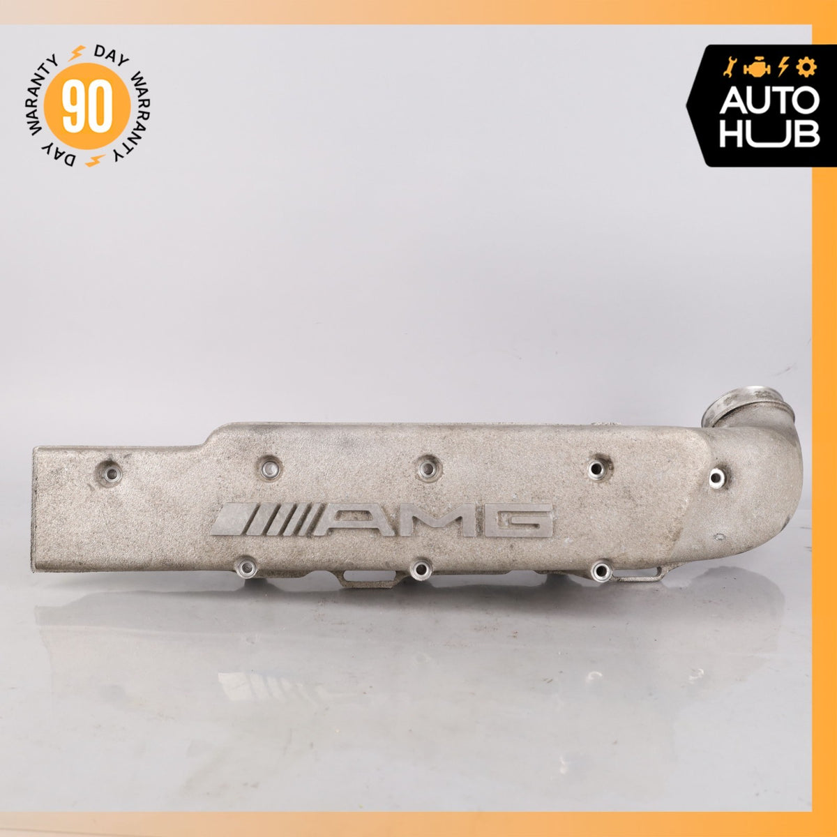 Mercedes R230 SL55 E55 AMG Left Side Engine Kompressor Air Intake Manifold OEM - photo 2