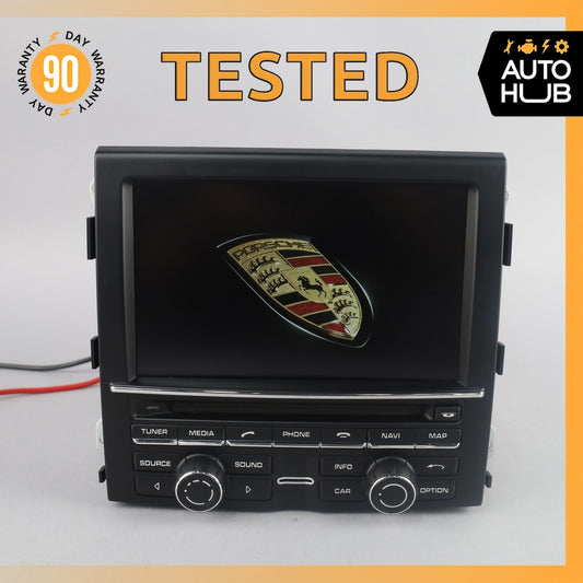 12-16 Porsche Cayenne 958 Command Head Unit Navigation Radio 95864296622 OEM - photo 1