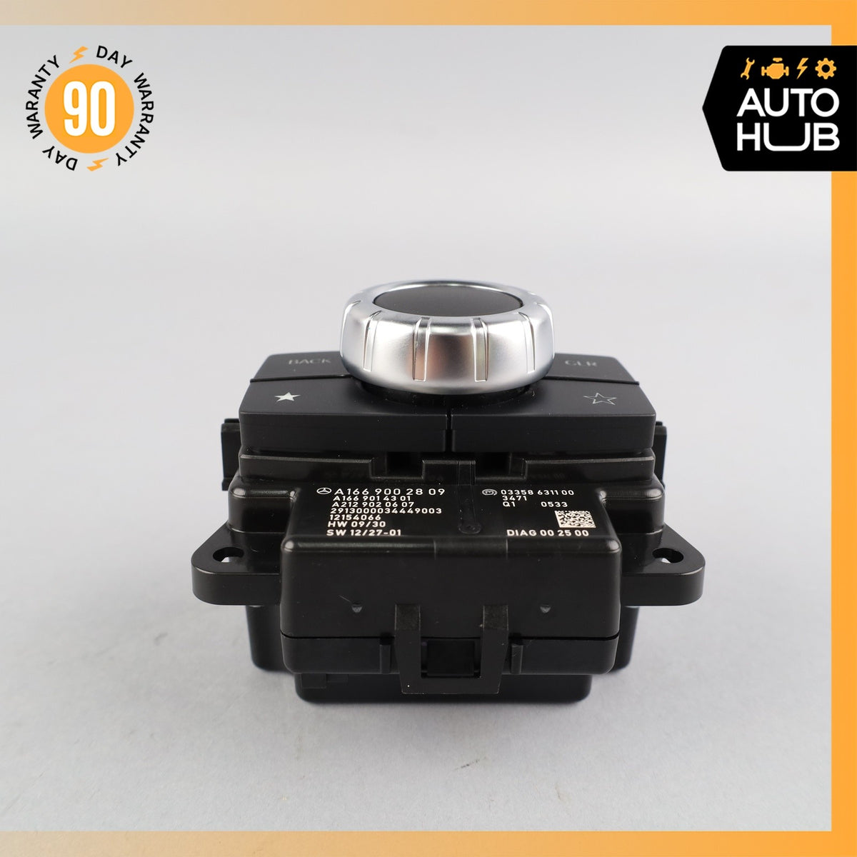 Mercedes W166 ML350 GL450 Center Console Navigation Stereo Control Switch OEM - photo 7