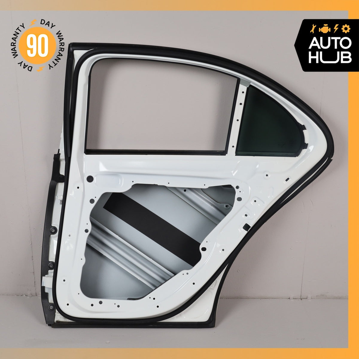 17-23 Mercedes W213 E300 E400 Rear Right Passenger Side Door Shell White OEM - photo 9