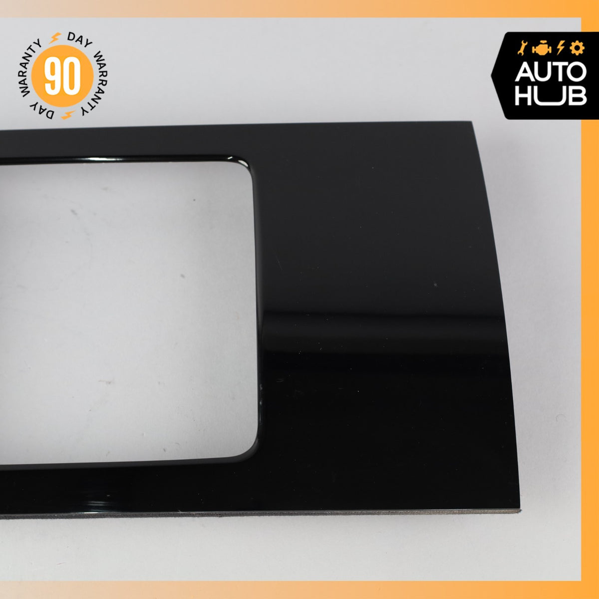 Bentley Continental GT Coupe Rear Center Console Trim Bezel Black OEM - photo 4