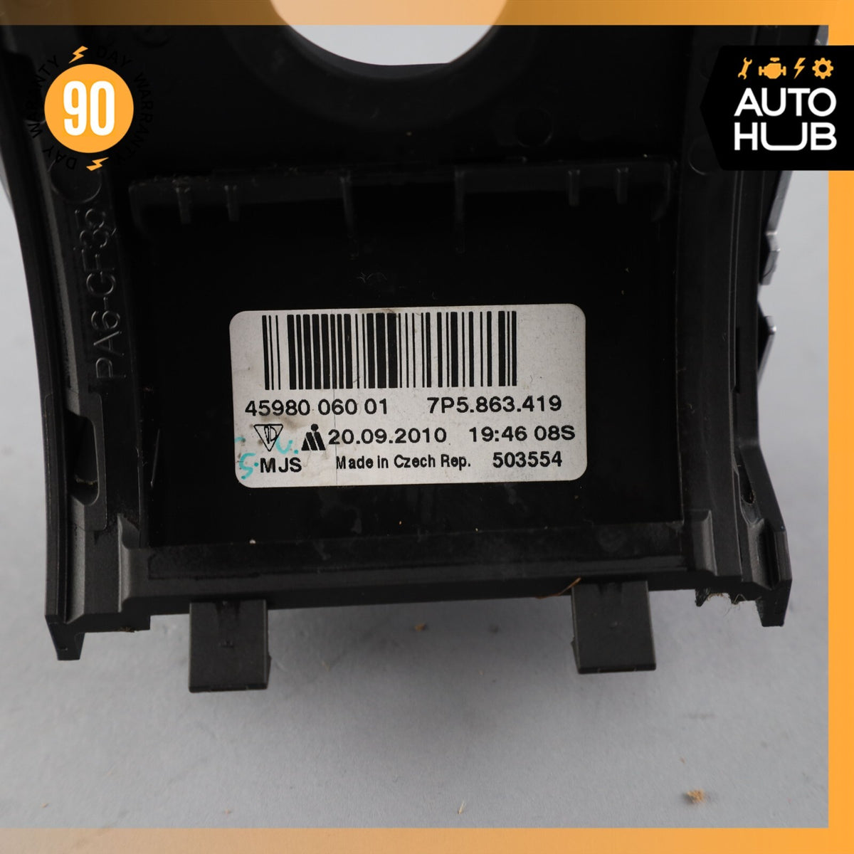 11-18 Porsche Cayenne 958 Turbo Center Console Shifter Trim Bezel 7P5863419 OEM - photo 9