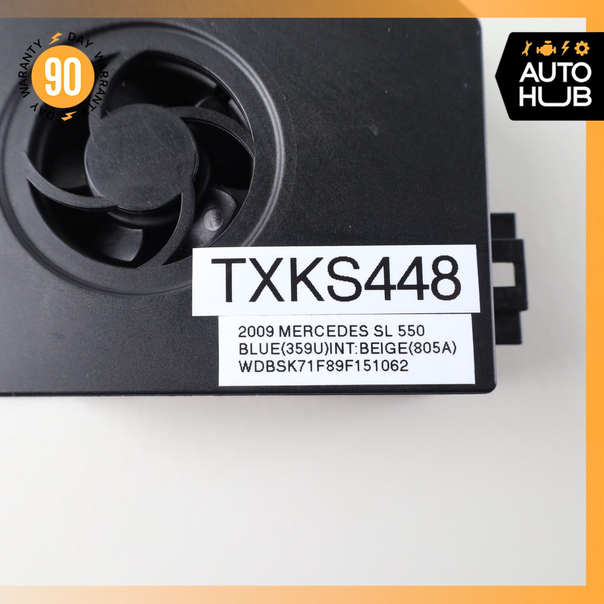 08-18 Mercedes R230 SL550 R350 Subwoofer Amp Amplifier Harman Becker OEM - photo 7