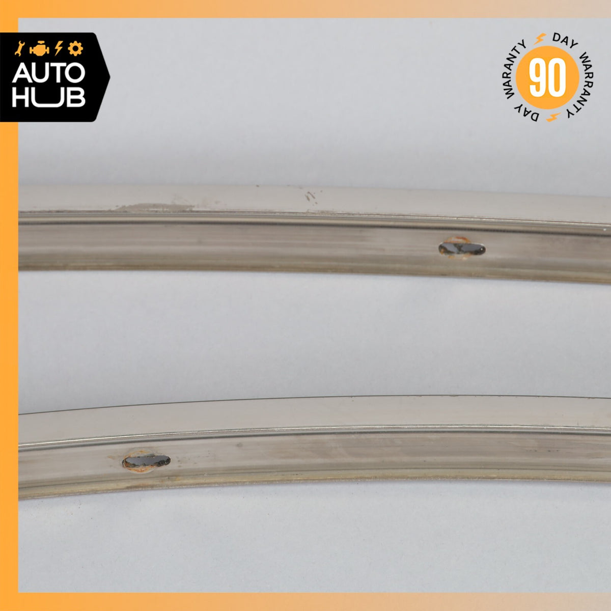 03-10 Bentley Continental GT Front Left & Right Door Window Molding Frame OEM - photo 11